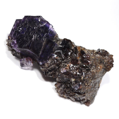 エルムウッド鉱山産 フローライト 原石 蛍石 フローライト スファレライト 閃亜鉛鉱 アメリカ産