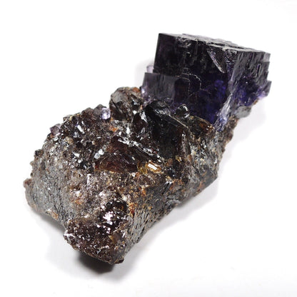 エルムウッド鉱山産 フローライト 原石 蛍石 フローライト スファレライト 閃亜鉛鉱 アメリカ産