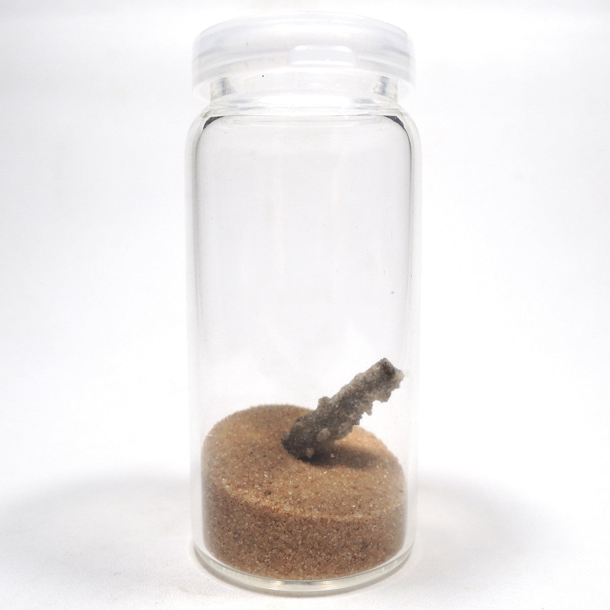 フルグライト 砂漠の砂 閃電岩 雷管石 原石 貫通穴あり サハラ砂漠産 Fulgurite