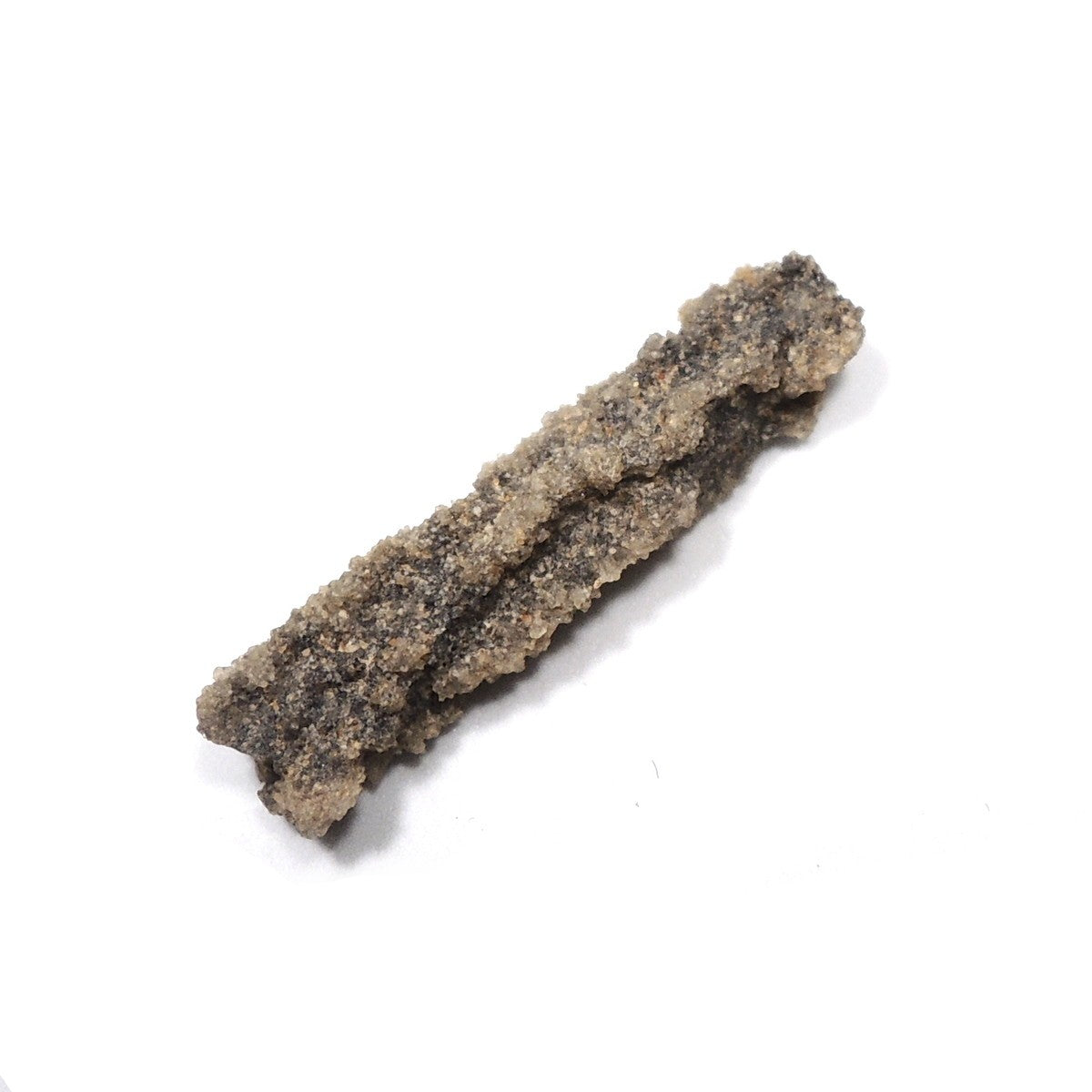 フルグライト 砂漠の砂 閃電岩 雷管石 原石 貫通穴あり サハラ砂漠産 Fulgurite