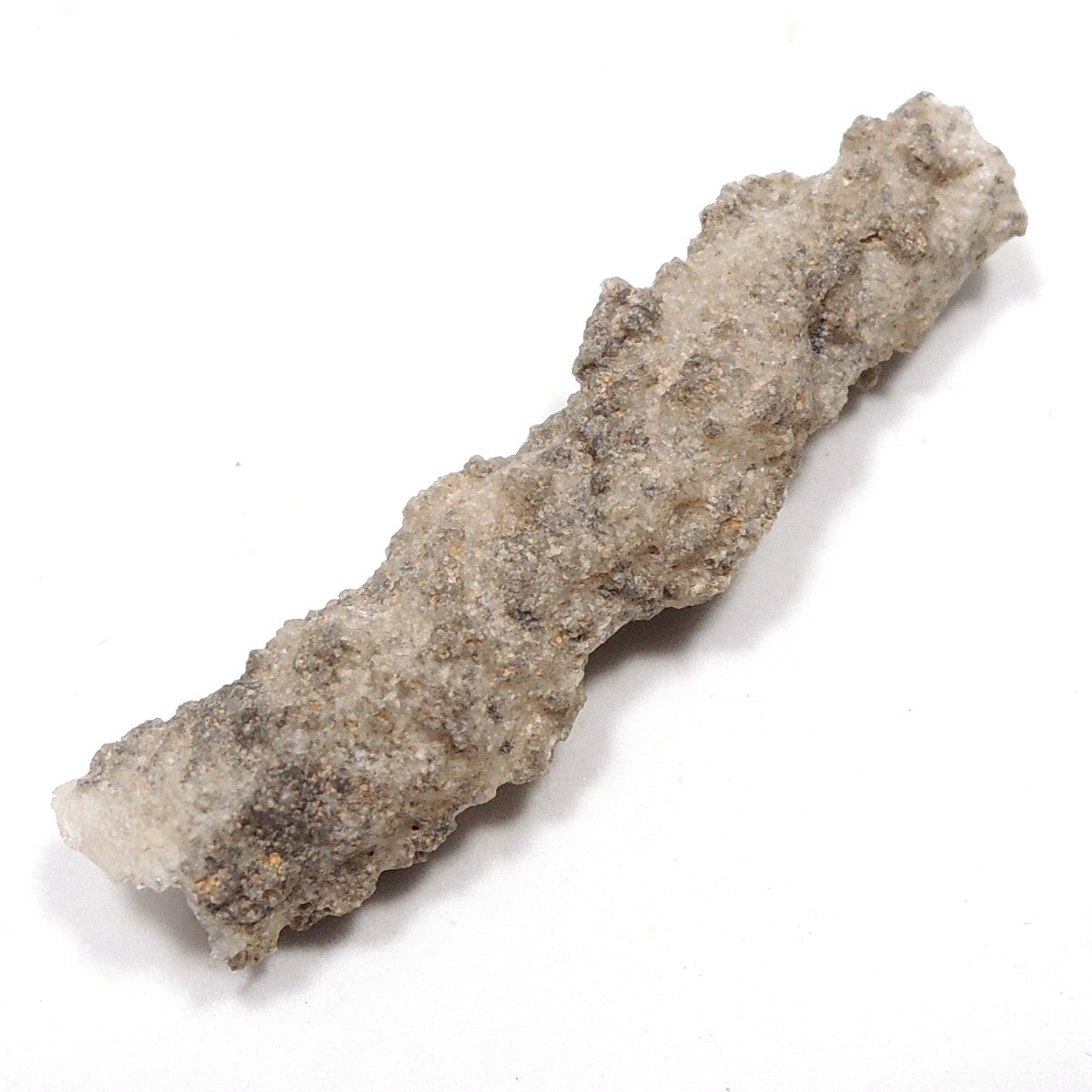 フルグライト 閃電岩 雷管石 原石 貫通穴あり サハラ砂漠産 Fulgurite