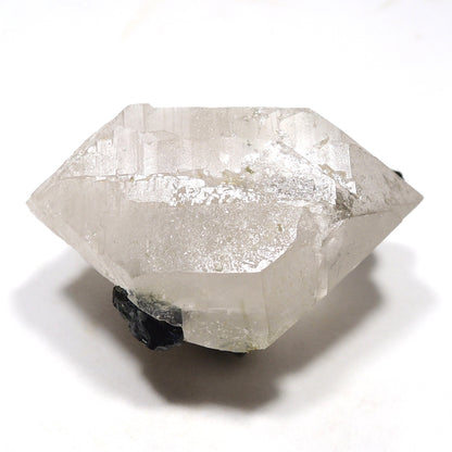 ウォーターメロントルマリン 原石 水晶共生 クォーツ共生 グリーントルマリン 電気石 ブラジル産 Watermelon Tourmaline