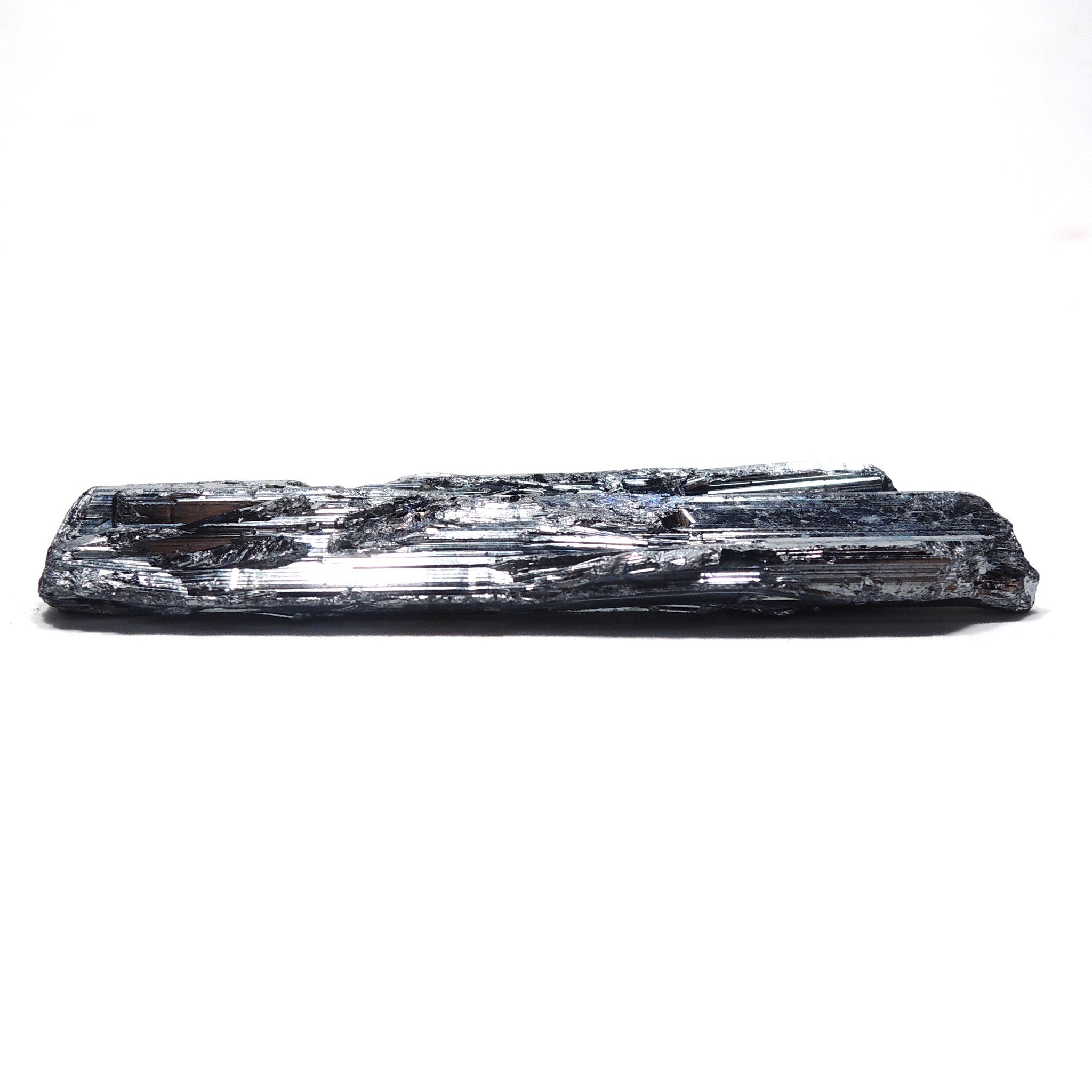 スティブナイト 原石 輝安鉱 アンチモナイト 中国産 Stibnite – 鉱物