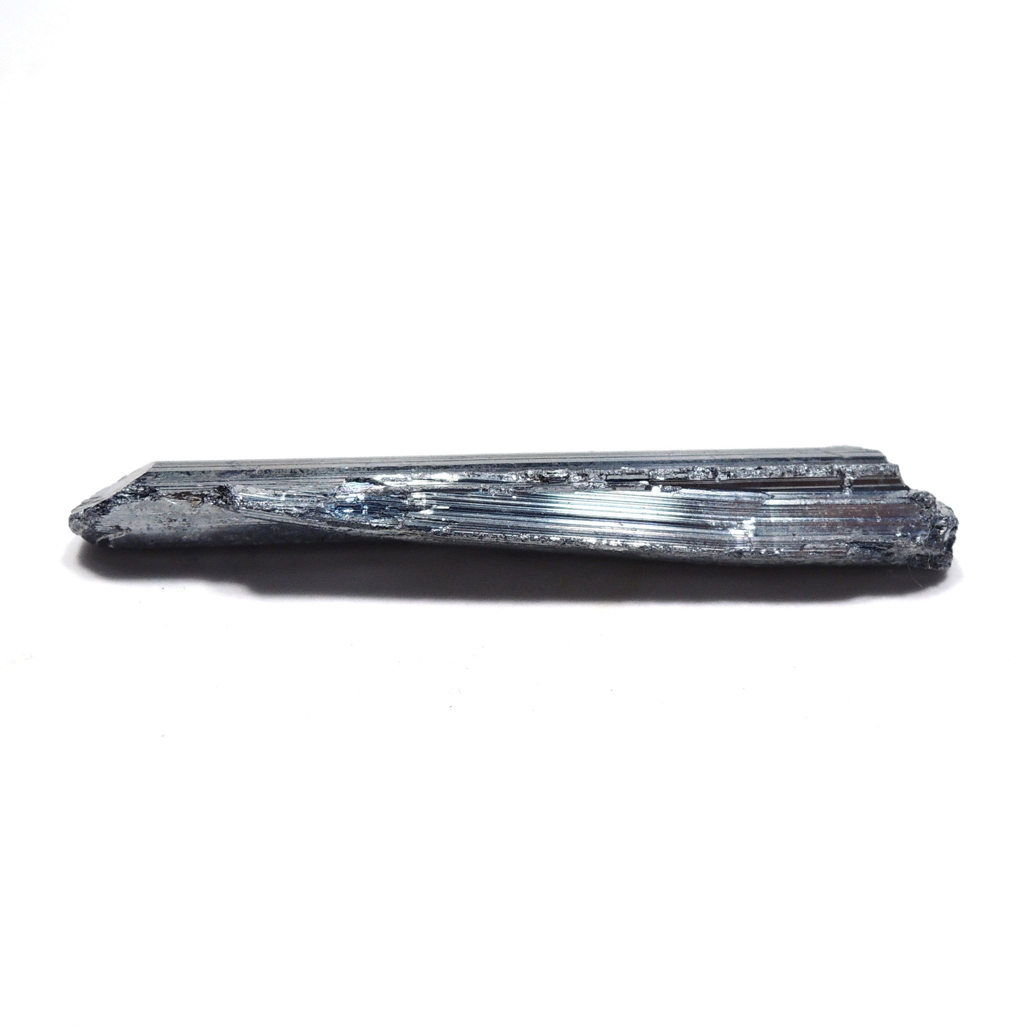 スティブナイト 原石 輝安鉱 アンチモナイト 中国産 Stibnite – 鉱物