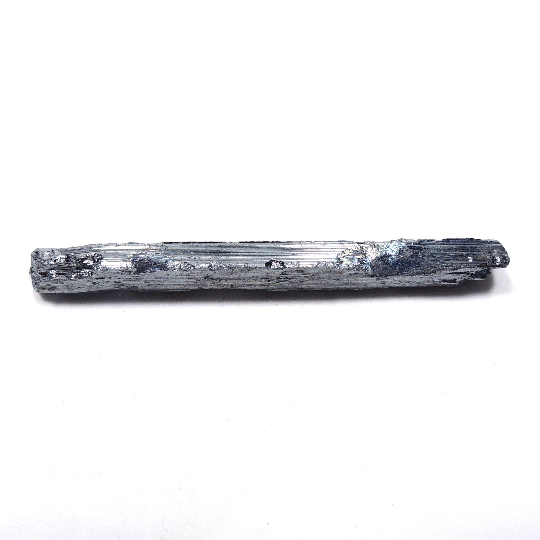スティブナイト 原石 輝安鉱 アンチモナイト 中国産 Stibnite – 鉱物