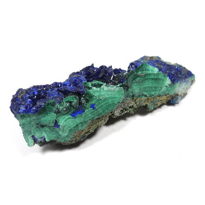 アズライト マラカイト 孔雀石 藍銅鉱 中国産 原石 Malachite Azurite