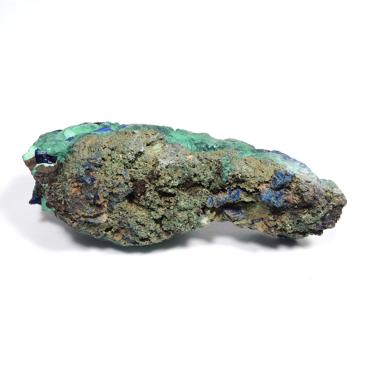 アズライト マラカイト 孔雀石 藍銅鉱 中国産 原石 Malachite Azurite