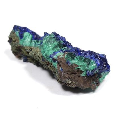 アズライト マラカイト 孔雀石 藍銅鉱 中国産 原石 Malachite Azurite
