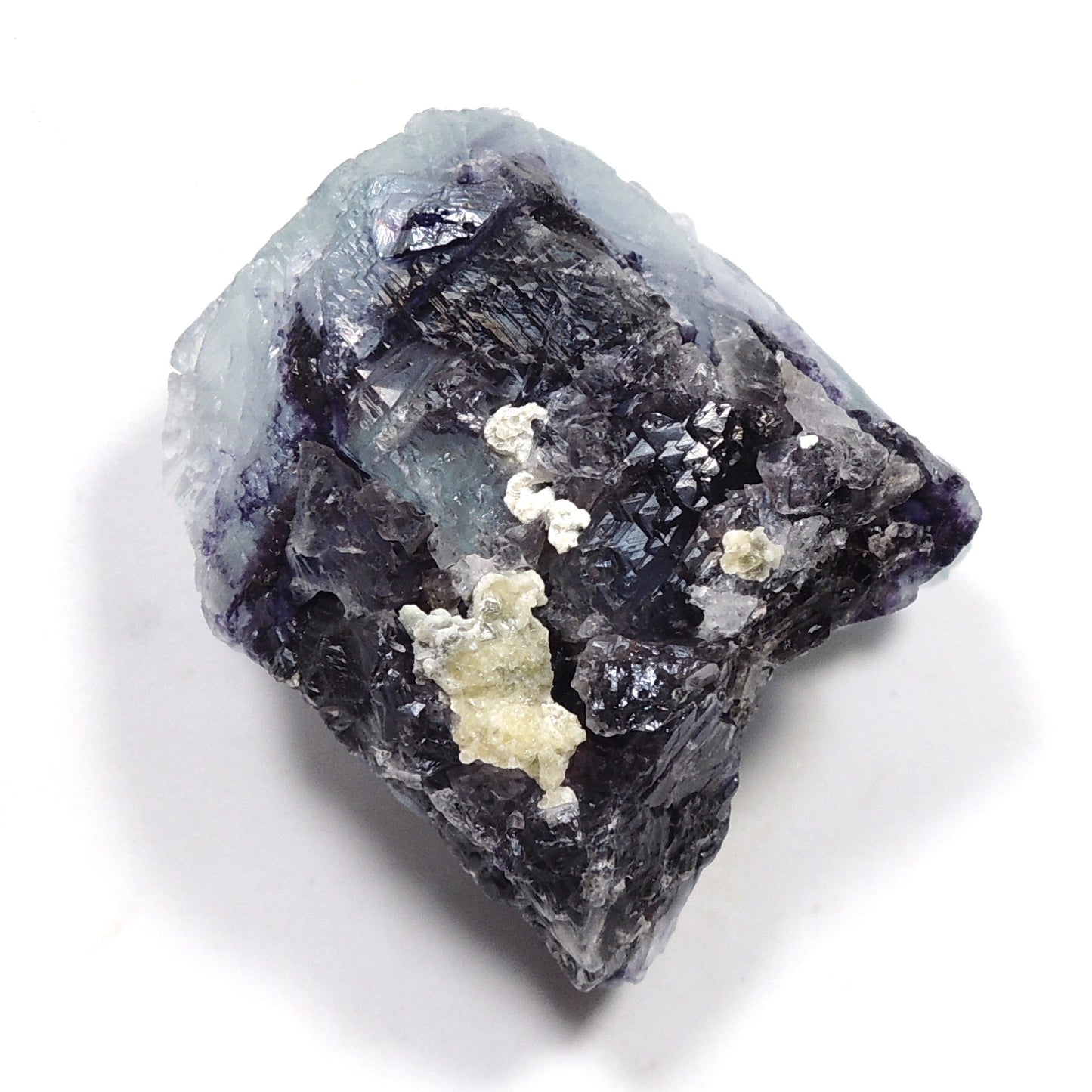 ブルーフローライト パープルフローライト フローライト 原石 蛍石 銀都鉱山 内モンゴル自治区産 Fluorite