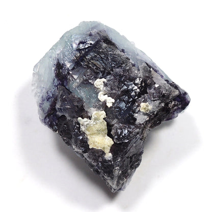 ブルーフローライト パープルフローライト フローライト 原石 蛍石 銀都鉱山 内モンゴル自治区産 Fluorite