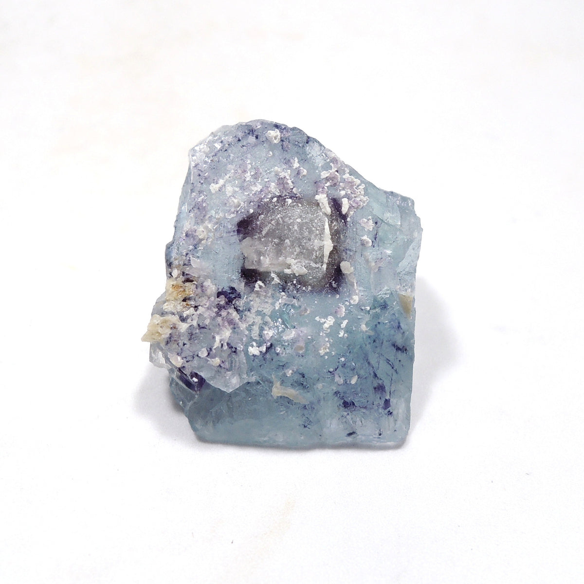 ブルーフローライト パープルフローライト フローライト 原石 蛍石 銀都鉱山 内モンゴル自治区産 Fluorite