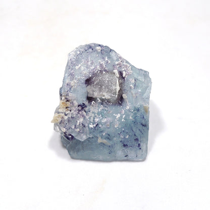 ブルーフローライト パープルフローライト フローライト 原石 蛍石 銀都鉱山 内モンゴル自治区産 Fluorite