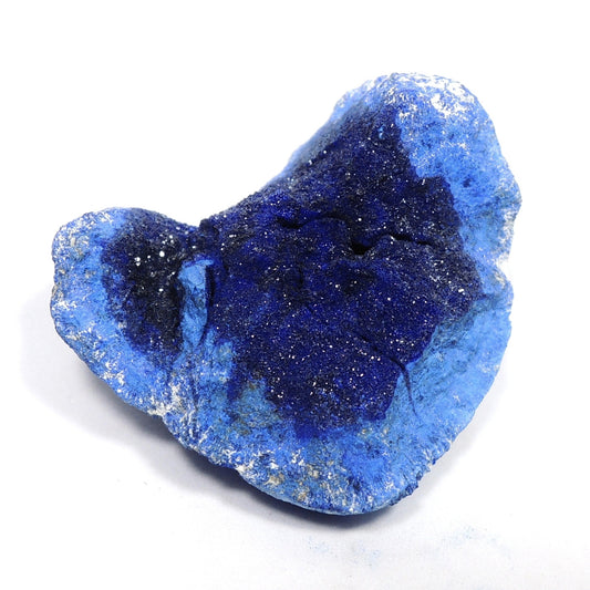 アズライト 原石 アズライトジオード 結晶 藍銅鉱 アジュライト クラスター ロシア産 Azurite