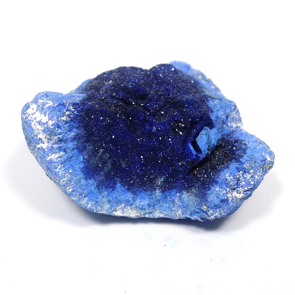 アズライト 原石 アズライトジオード 結晶 藍銅鉱 アジュライト クラスター ロシア産 Azurite