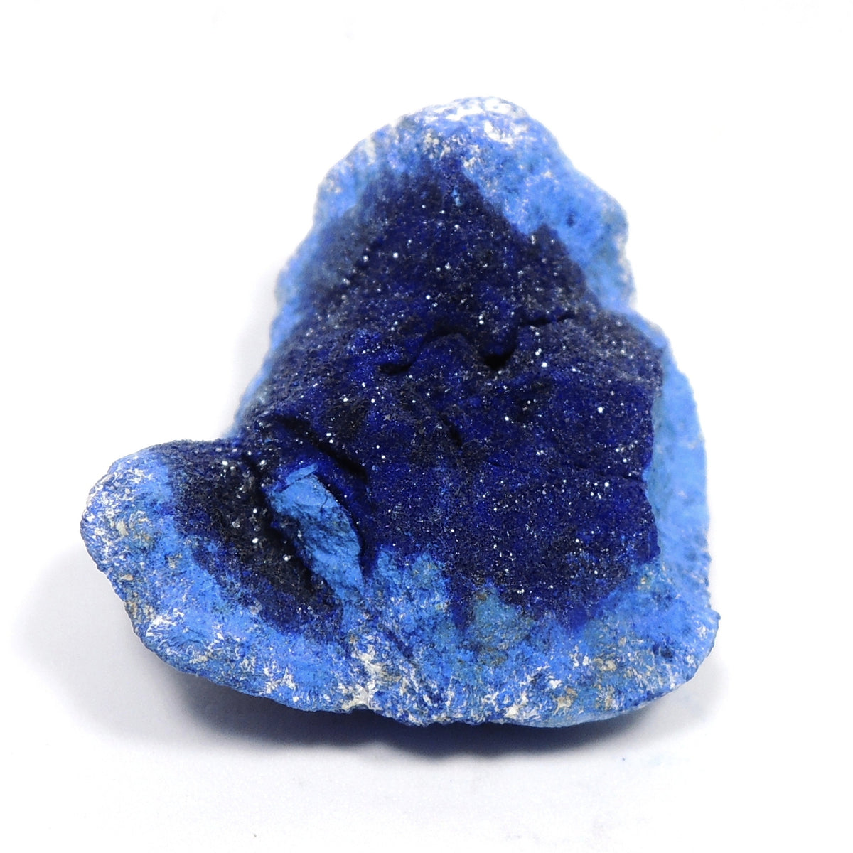 アズライト 原石 アズライトジオード 結晶 藍銅鉱 アジュライト クラスター ロシア産 Azurite