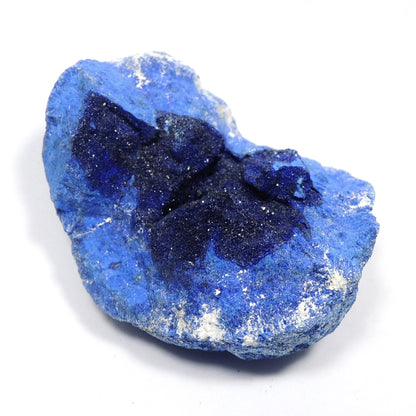 アズライト 原石 アズライトジオード 結晶 藍銅鉱 アジュライト クラスター ロシア産 Azurite