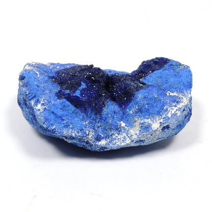 アズライト 原石 アズライトジオード 結晶 藍銅鉱 アジュライト クラスター ロシア産 Azurite